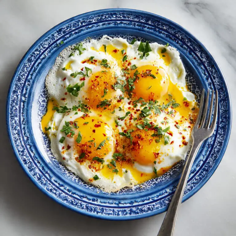 Turkish Poached Eggs