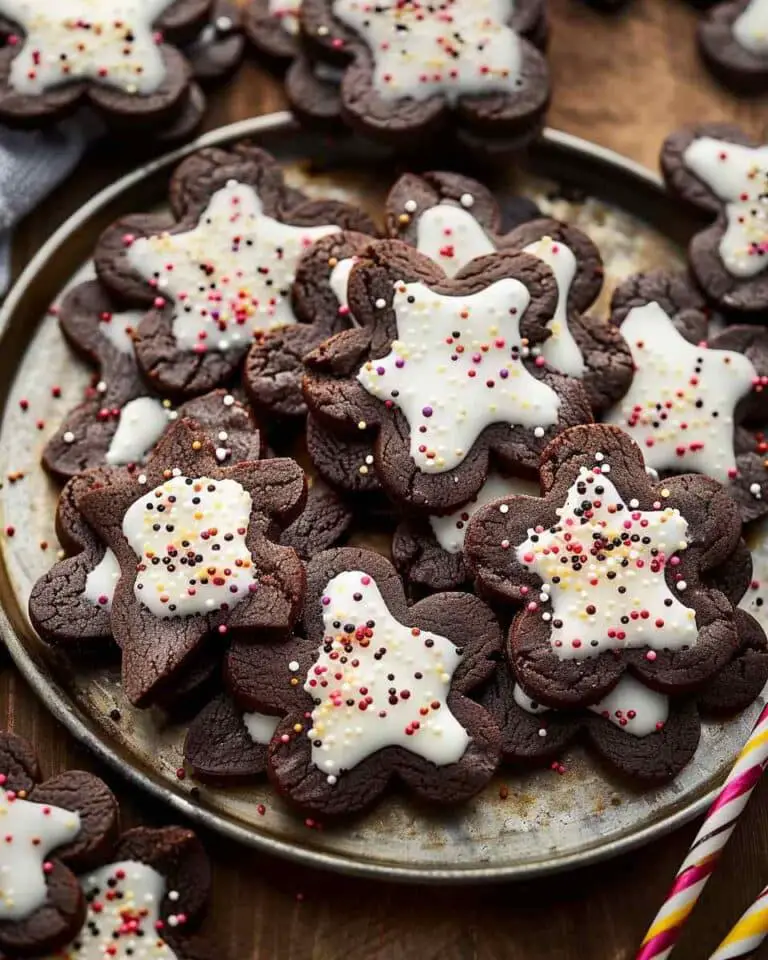 Cut-Out Chocolate Sugar Cookies