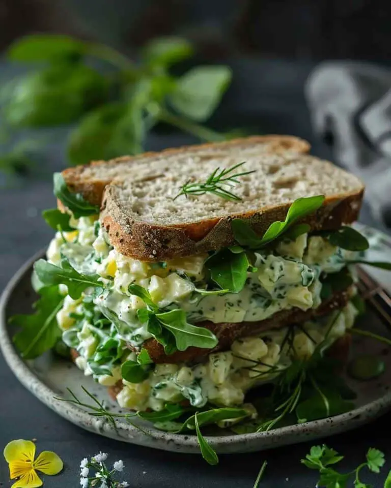 Green Goddess Salad Sandwich