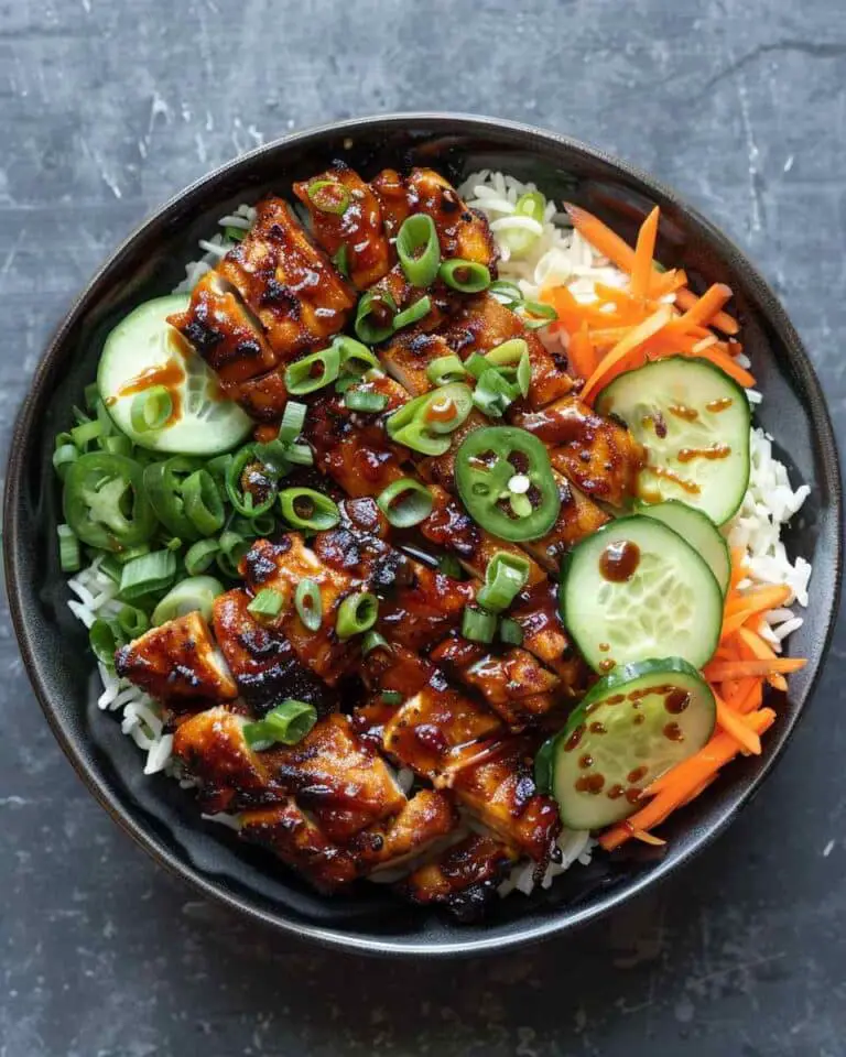 BBQ Chicken Rice Bowls
