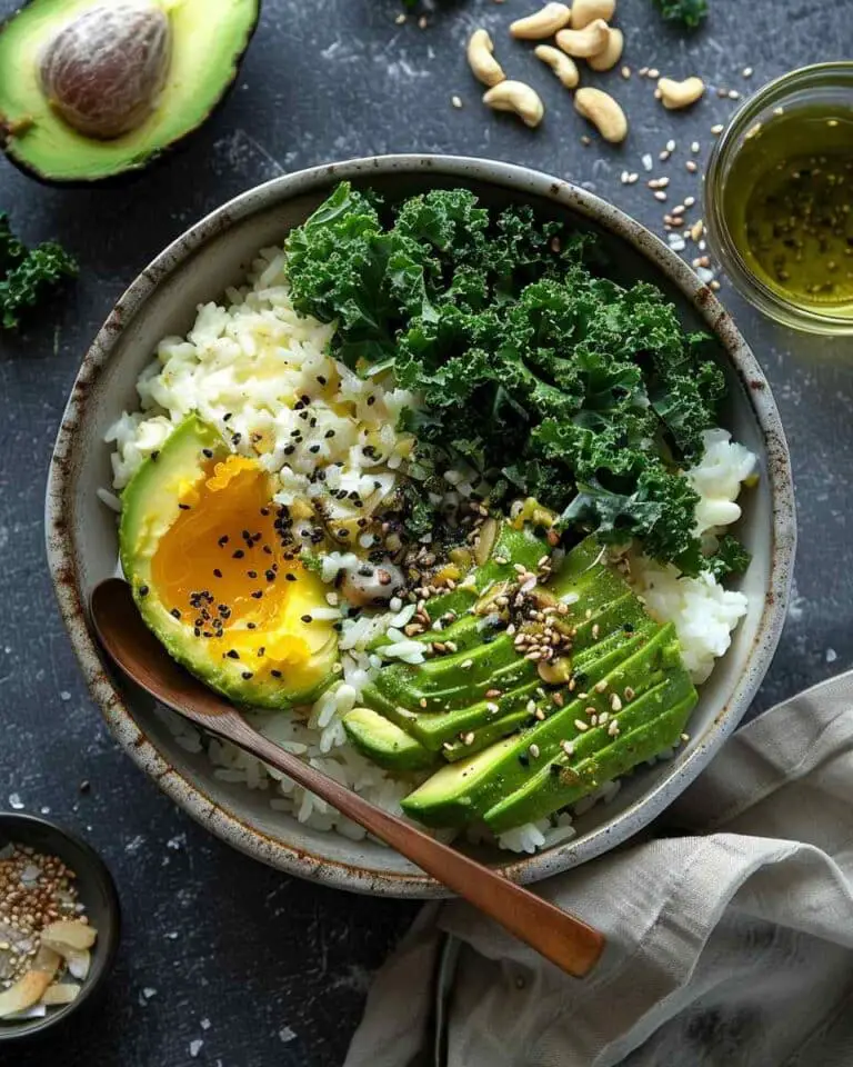 Herby Kale Rice Bowl