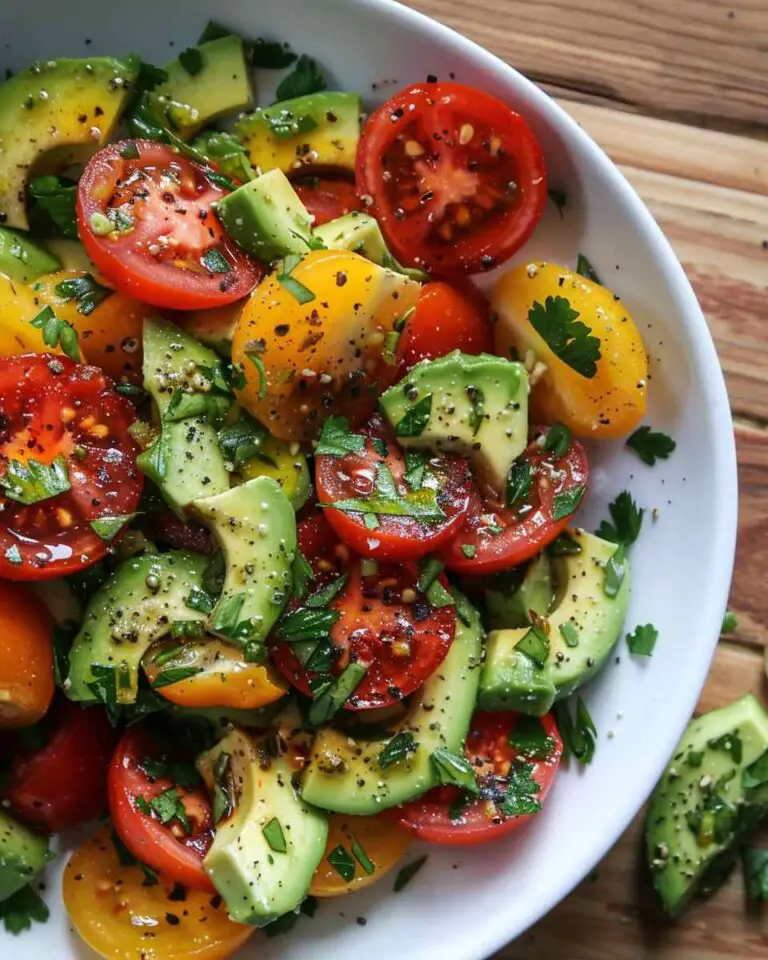 Avocado and Tomato Salad