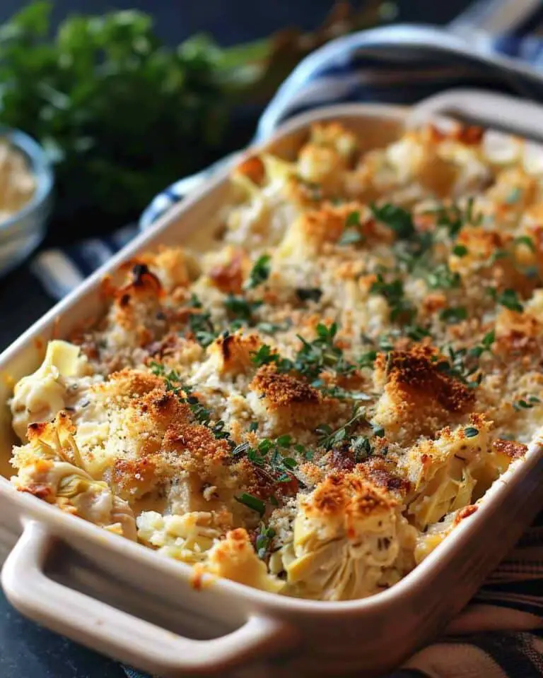 Chicken Artichoke Casserole
