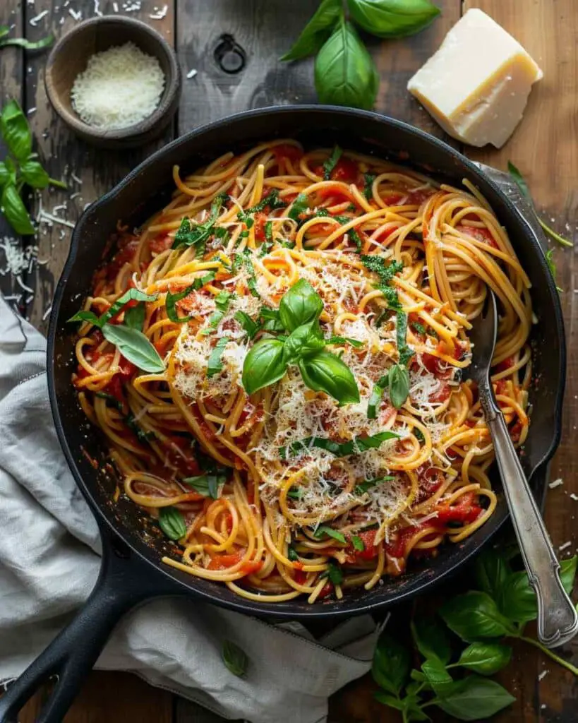 Mediterranean One Pot Pasta
