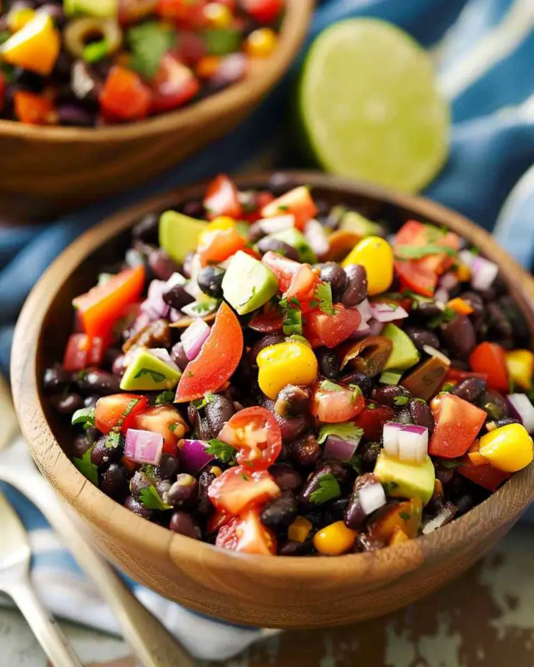 Fresh Black Bean Salad