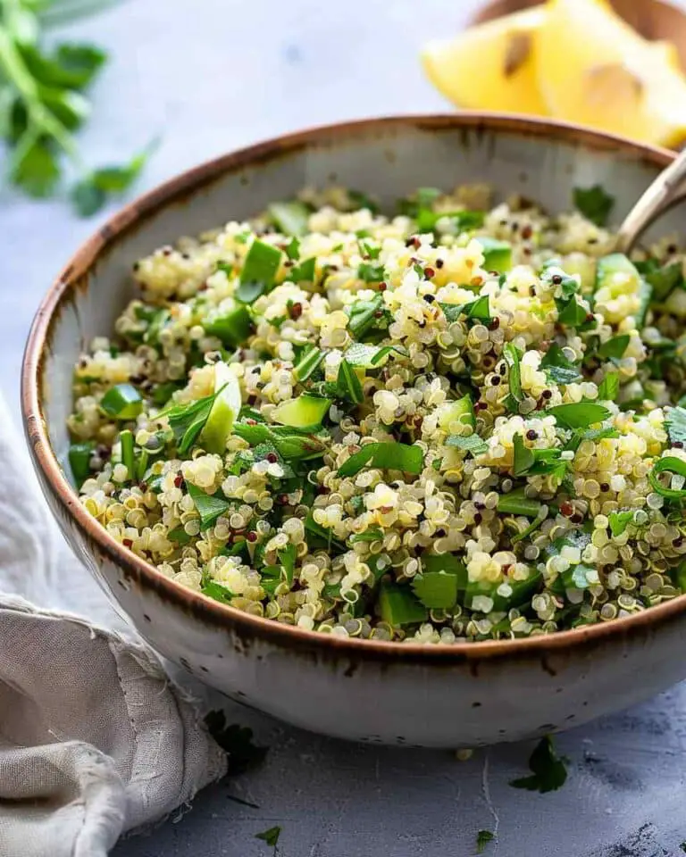 Lemon Quinoa Salad with Herbs