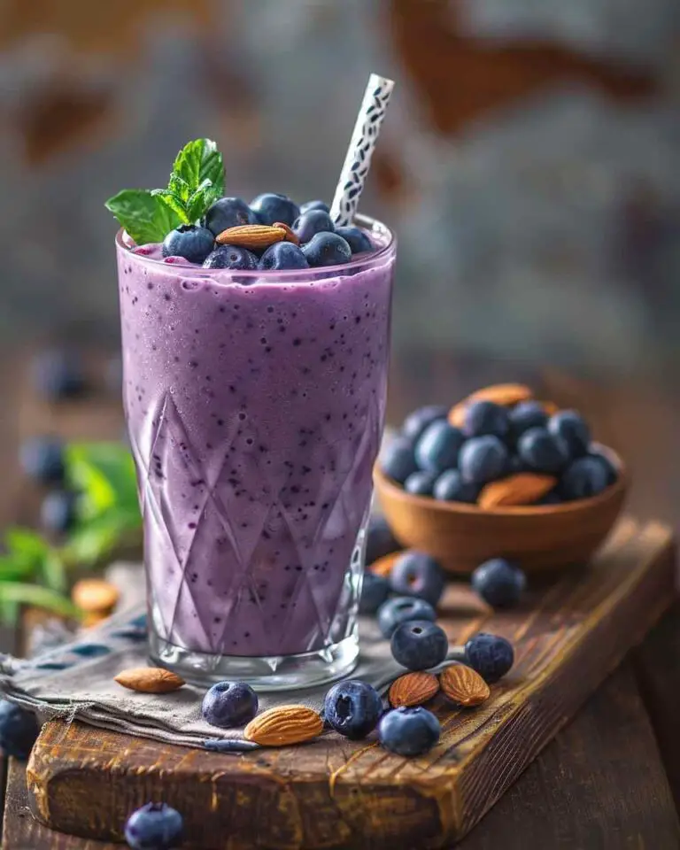 Blueberry Almond Smoothie