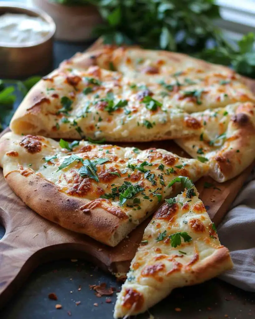 Baked Cottage Cheese Flatbread