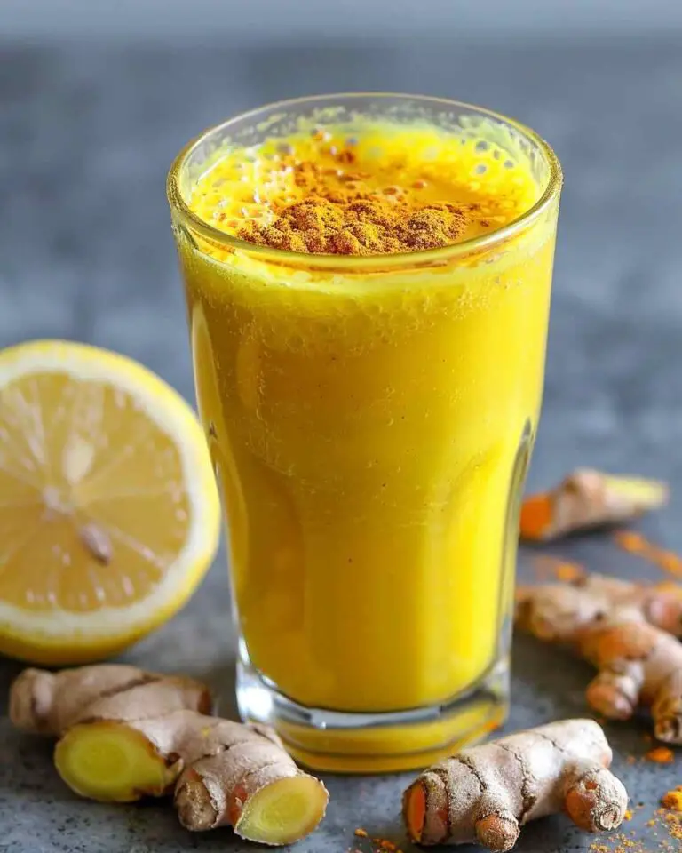 Ginger Lemon Turmeric Shot Benefits