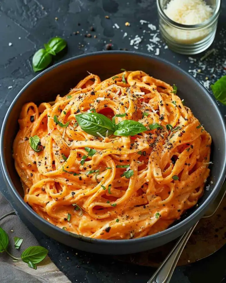 Roasted Red Pepper Alfredo