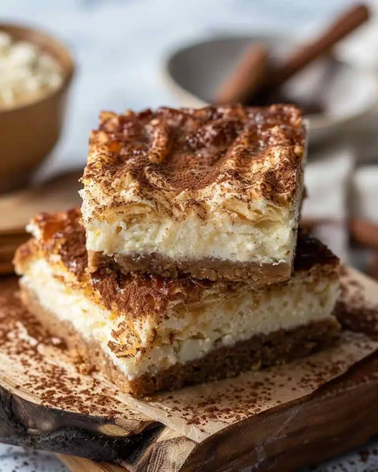 Churro Cheesecake Bars
