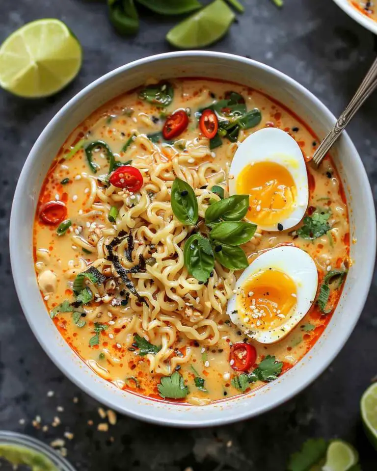 Better-Than-Takeout Thai Peanut Ramen Soup