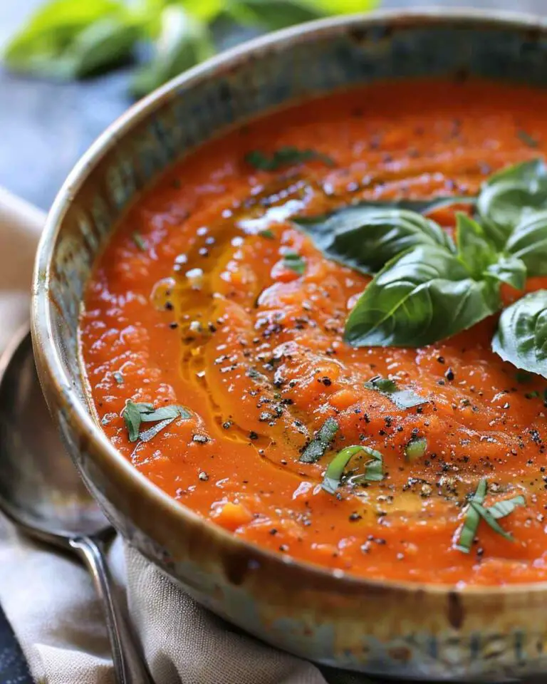 Clean Eating Tomato Soup