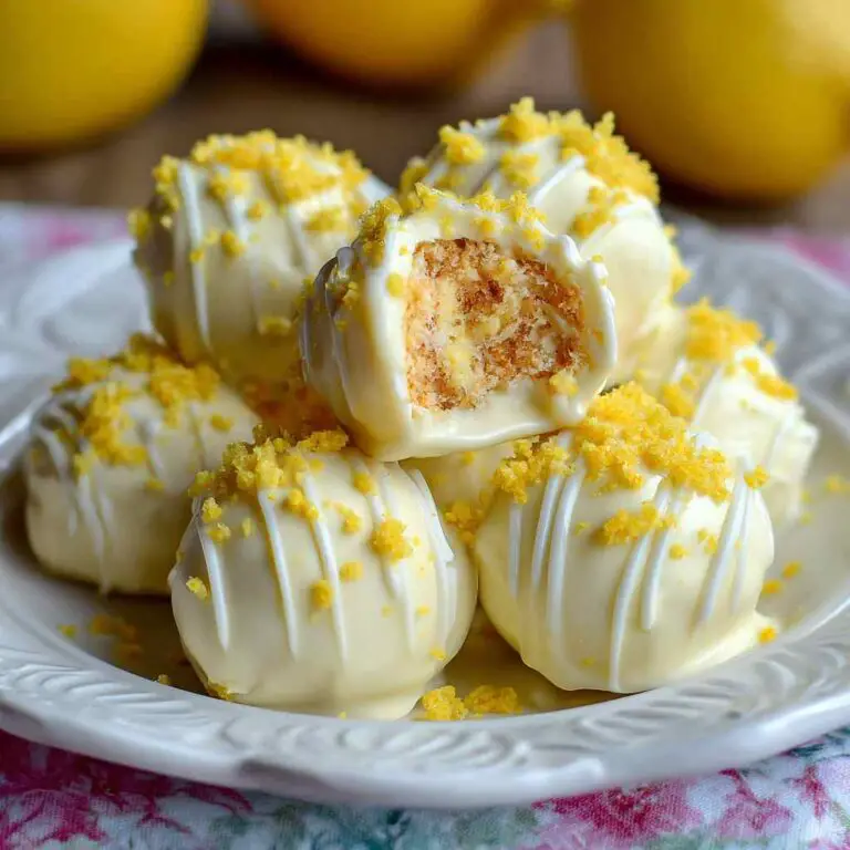 3 Ingredients Lemon Oreo Truffles