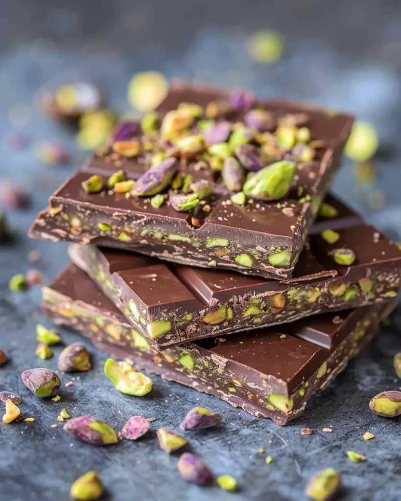 Pistachio Chocolate Bars