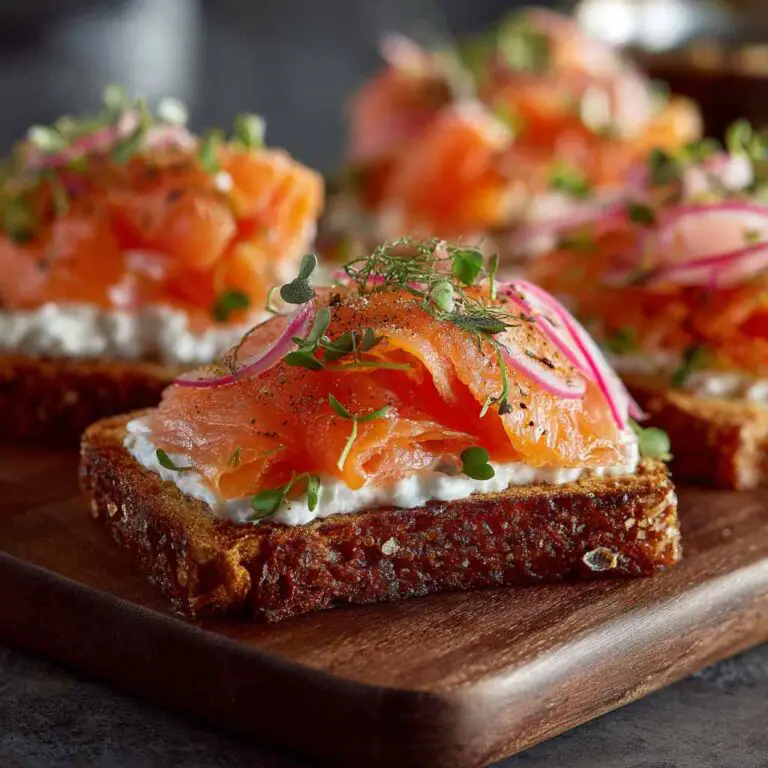 Smoked Salmon Toast