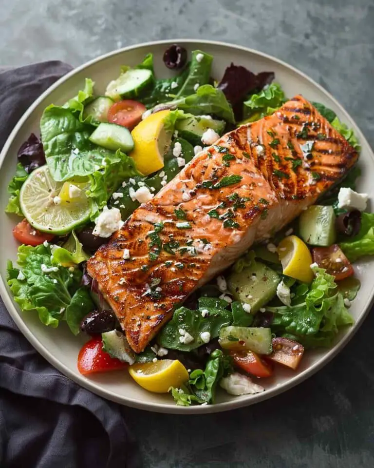 Mediterranean Salmon Salad