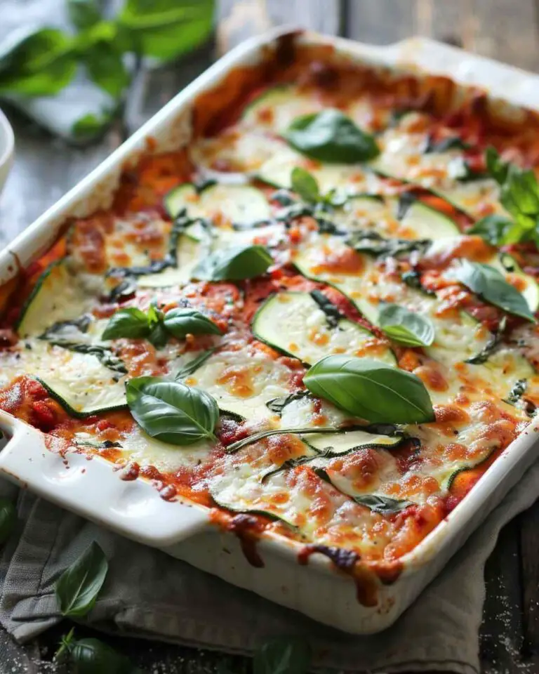 Zucchini Pizza Casserole