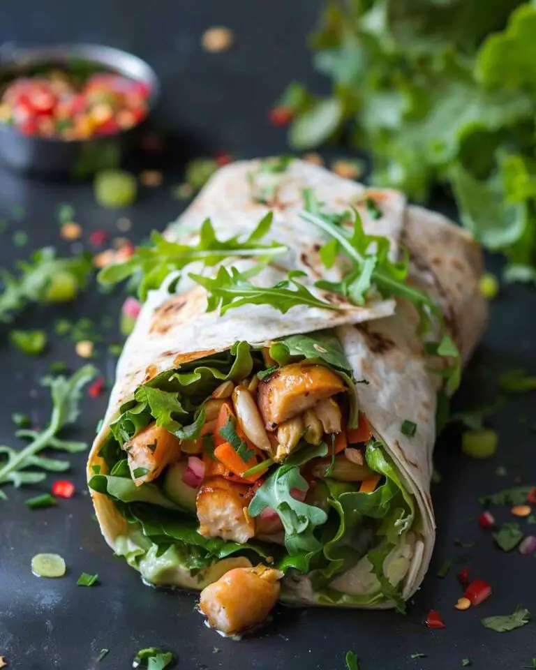 Healthy Lunch Wraps