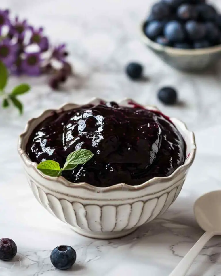 Easy Blueberry Sauce