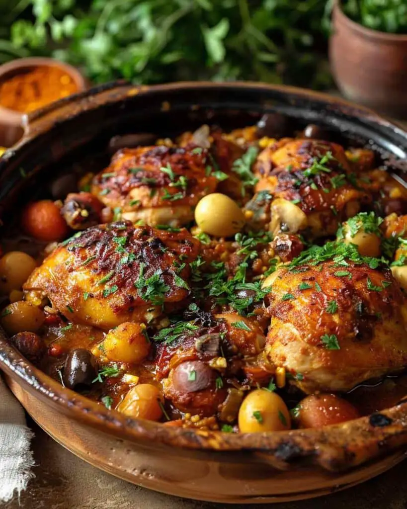 Moroccan Chicken Tagine