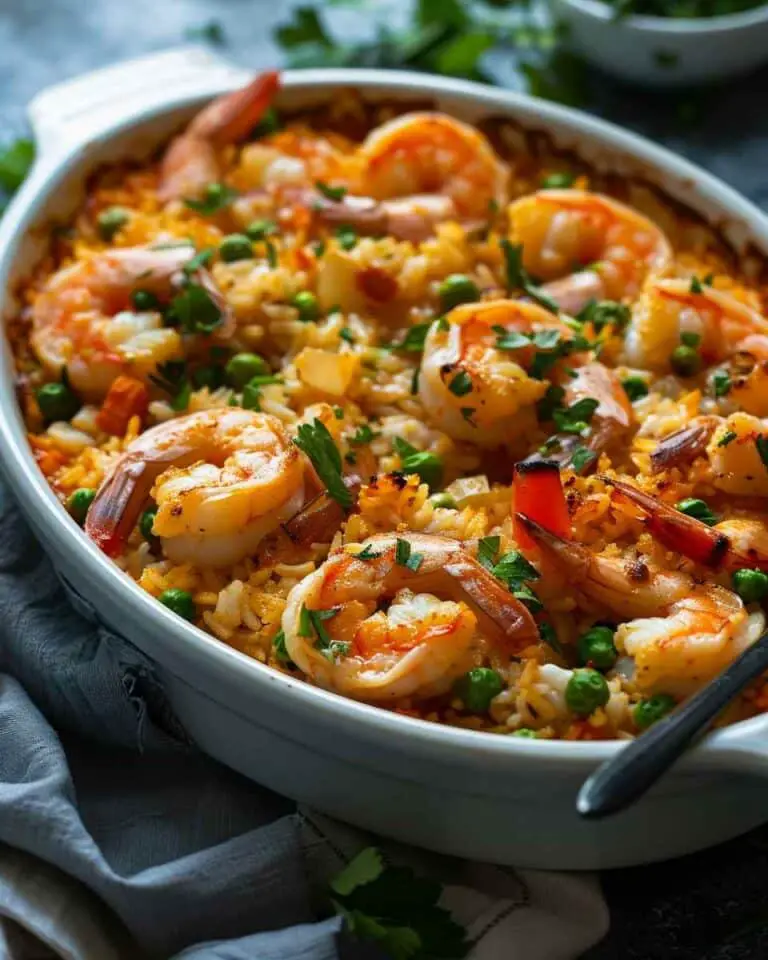 Shrimp Rice Casserole With Veggies