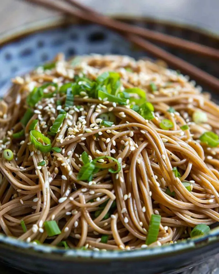 Sesame Soba Noodles