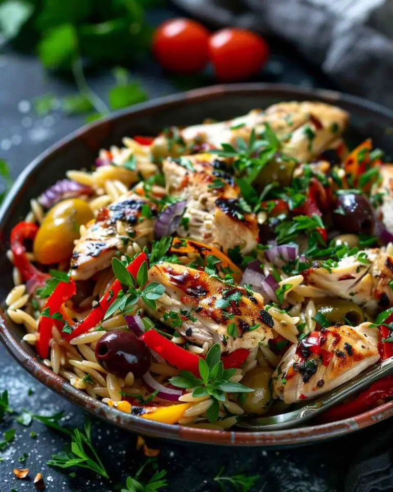 Roasted Tomato Basil and Feta Orzo