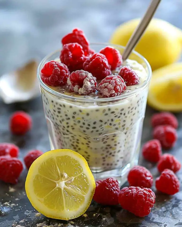 Lemon Chia Seed Pudding