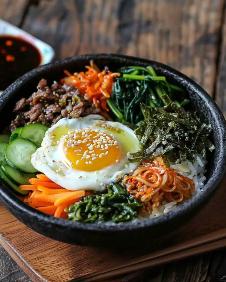 Beef Bibimbap (Korean Rice Bowl)