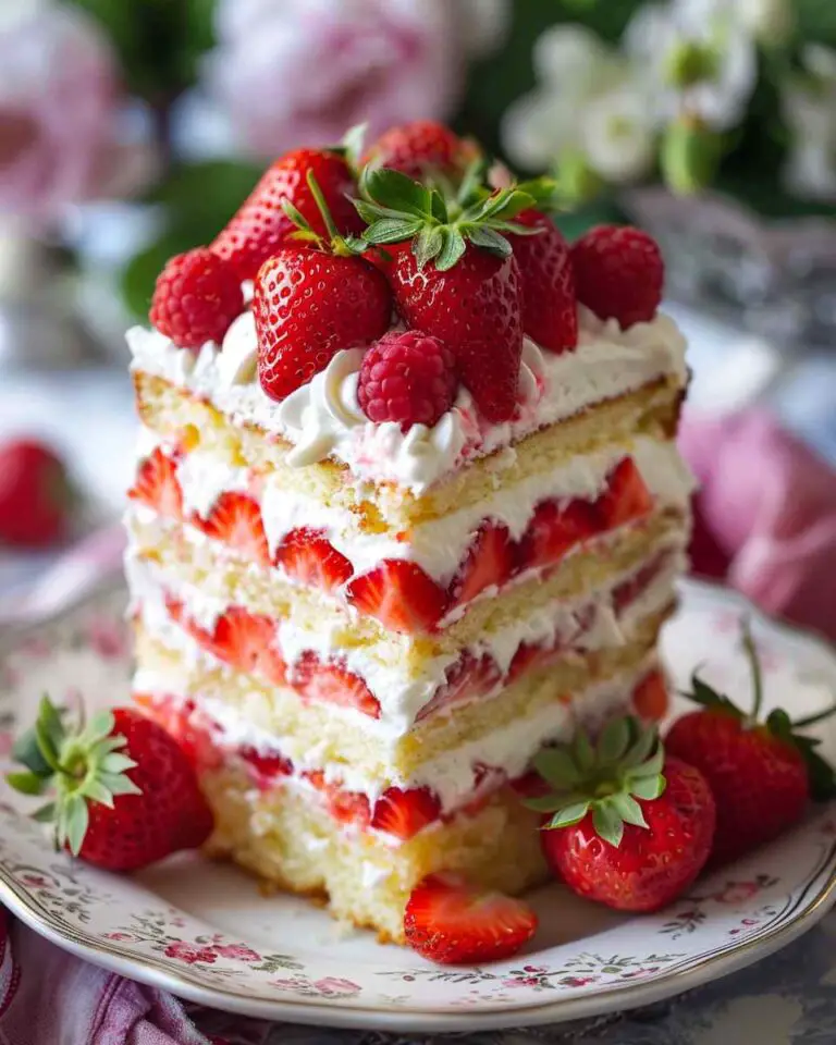 Strawberry Lemon Cake