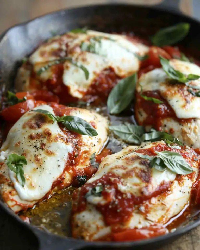 Mozzarella-Topped Chicken