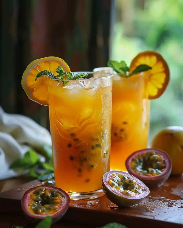 Passion Fruit Iced Tea