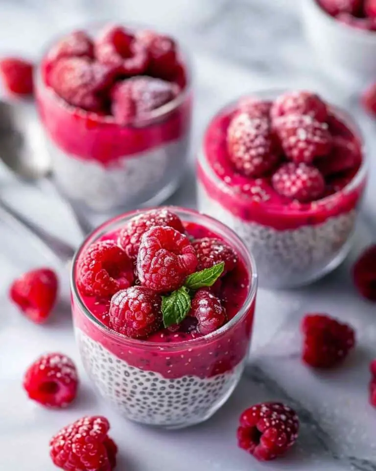 Raspberry Chia Pudding