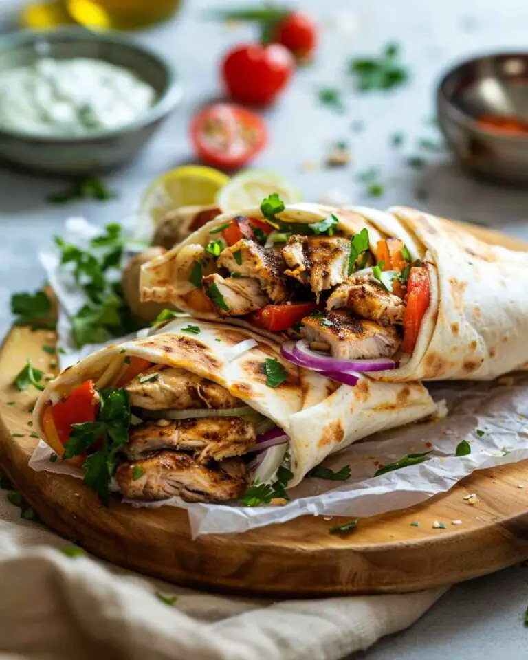 Chicken Shawarma Wrap