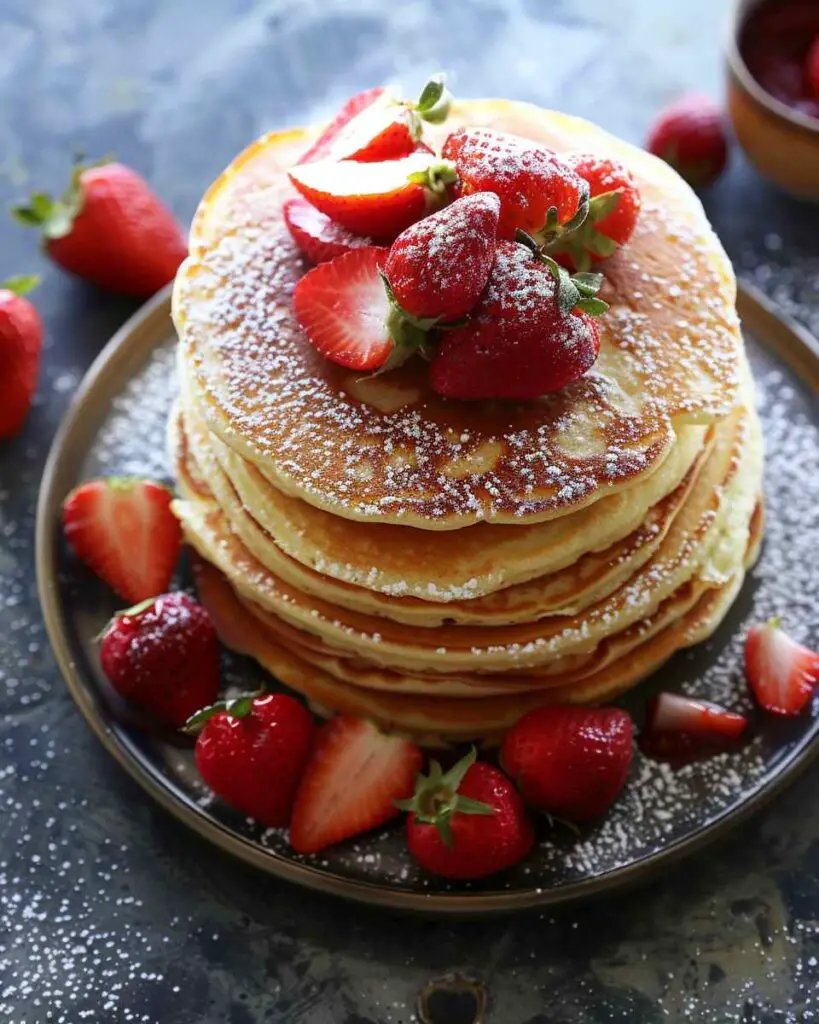 Strawberry Corn Cakes
