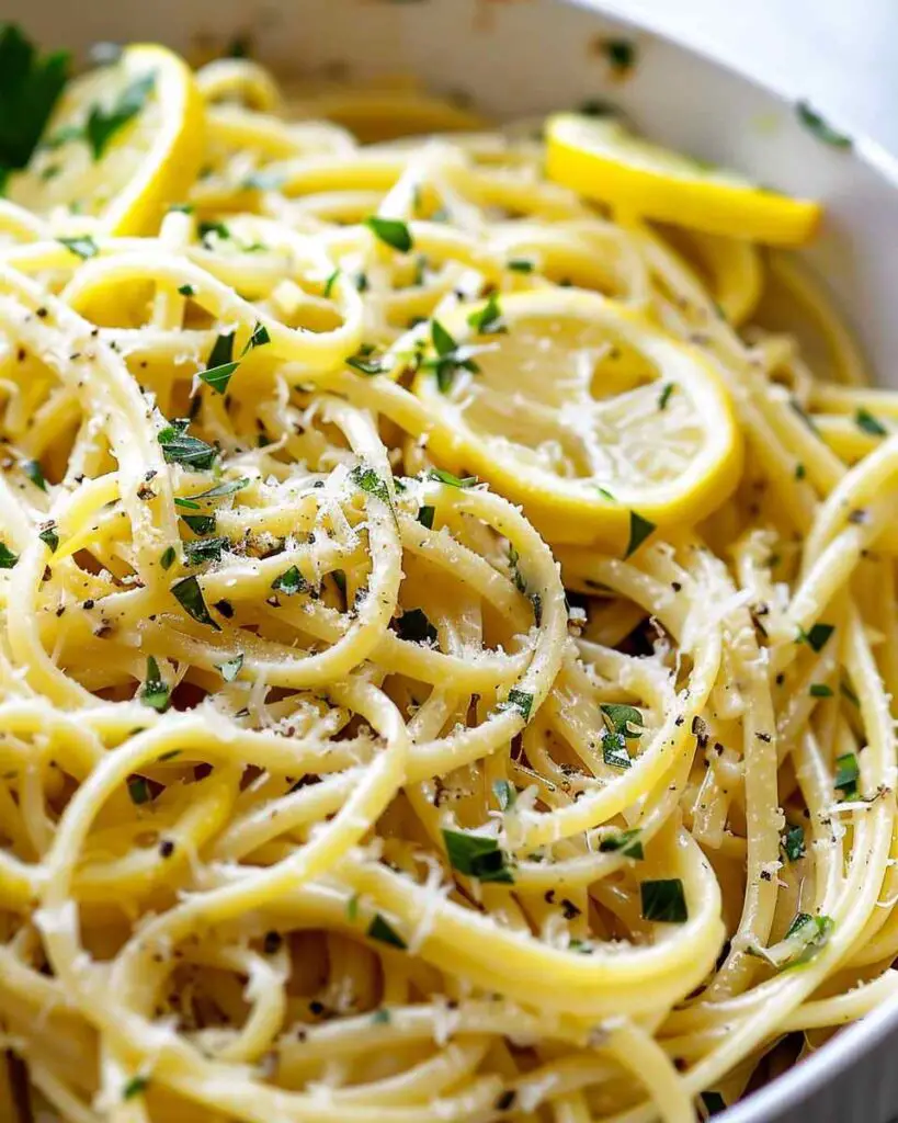 Lemon Butter Pasta