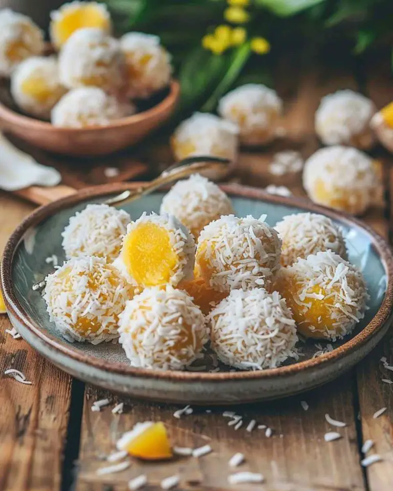 Coconut Mango Bliss Balls
