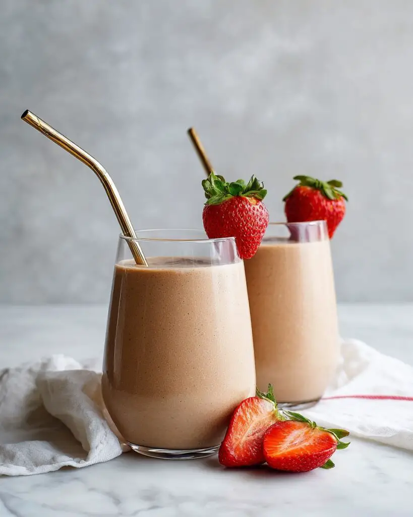 Chocolate Covered Strawberry Smoothie Recipe