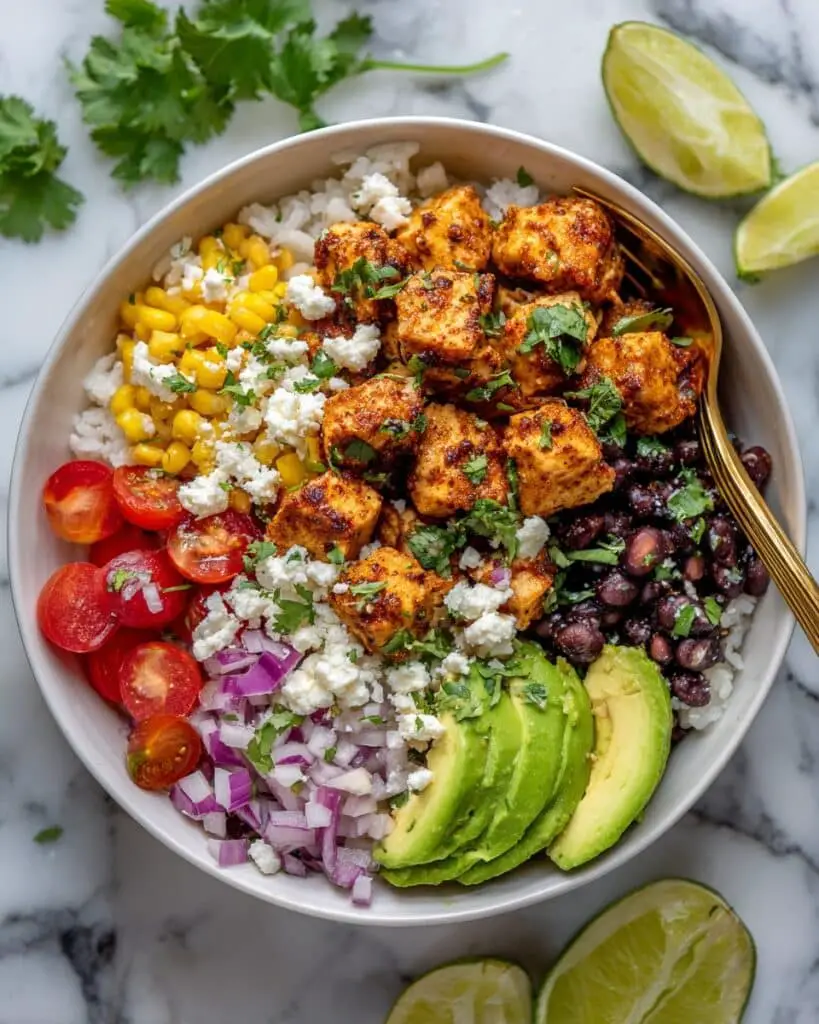 Baja Hot Honey Chicken Bowls Recipe