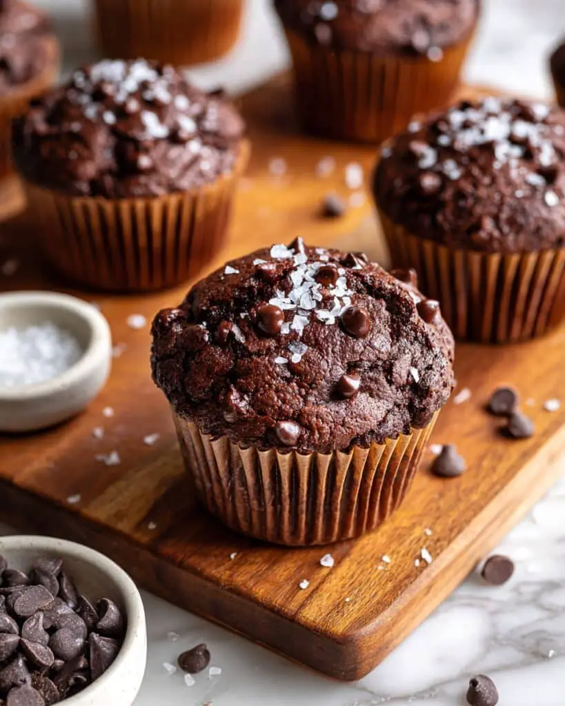 Gluten Free Chocolate Zucchini Muffins Recipe
