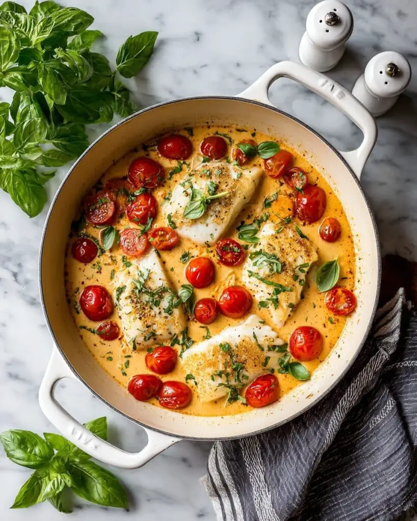 Creamy Tuscan Salmon with Sun-Dried Tomatoes Recipe