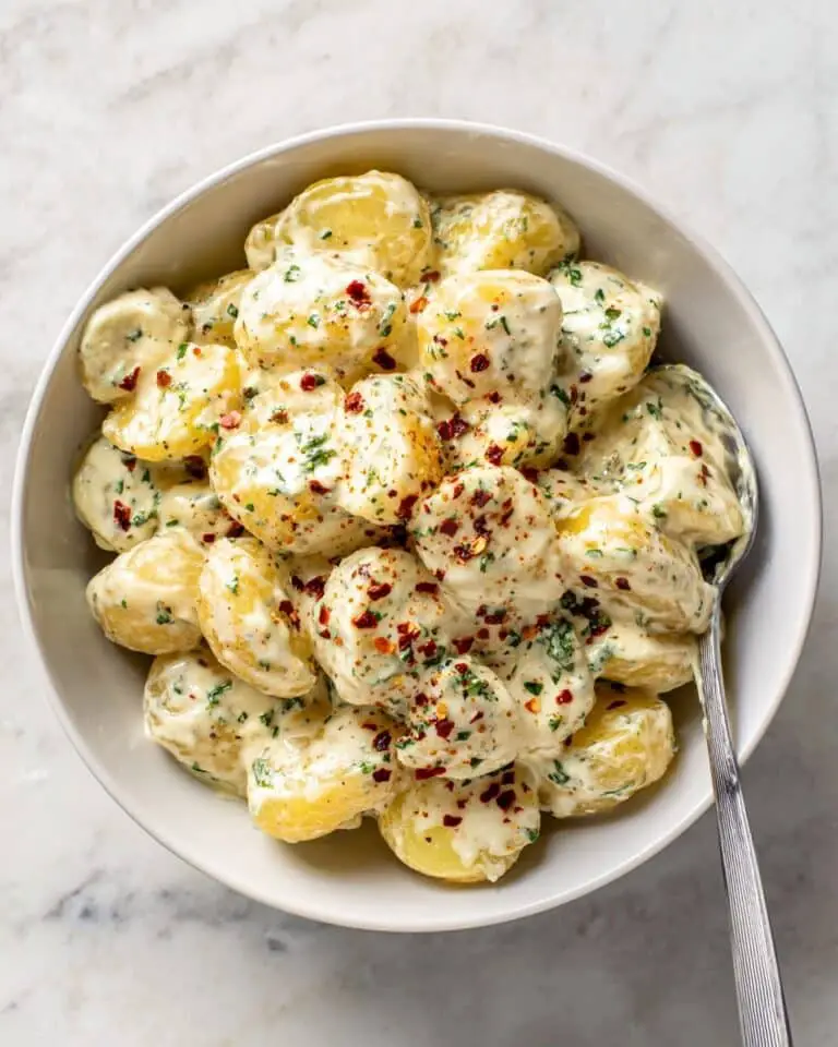 Potato Salad with Spring Onion and Fresh Herbs Recipe
