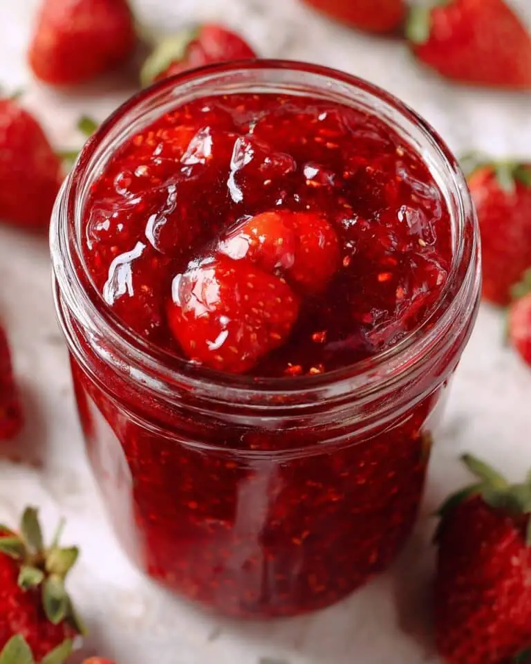 Homemade Strawberry Sauce (Topping) Recipe