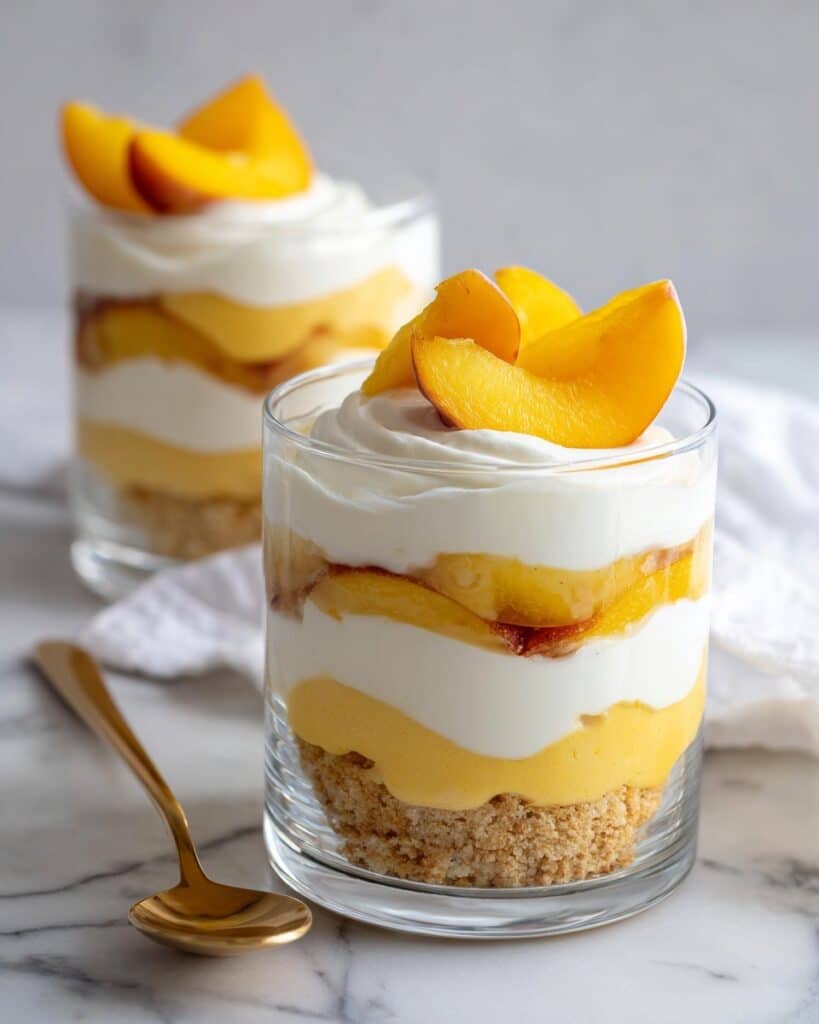 Peach Mousse Trifle Recipe
