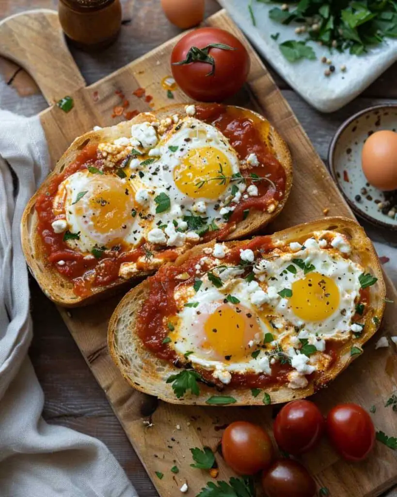 Shakshouka Toast