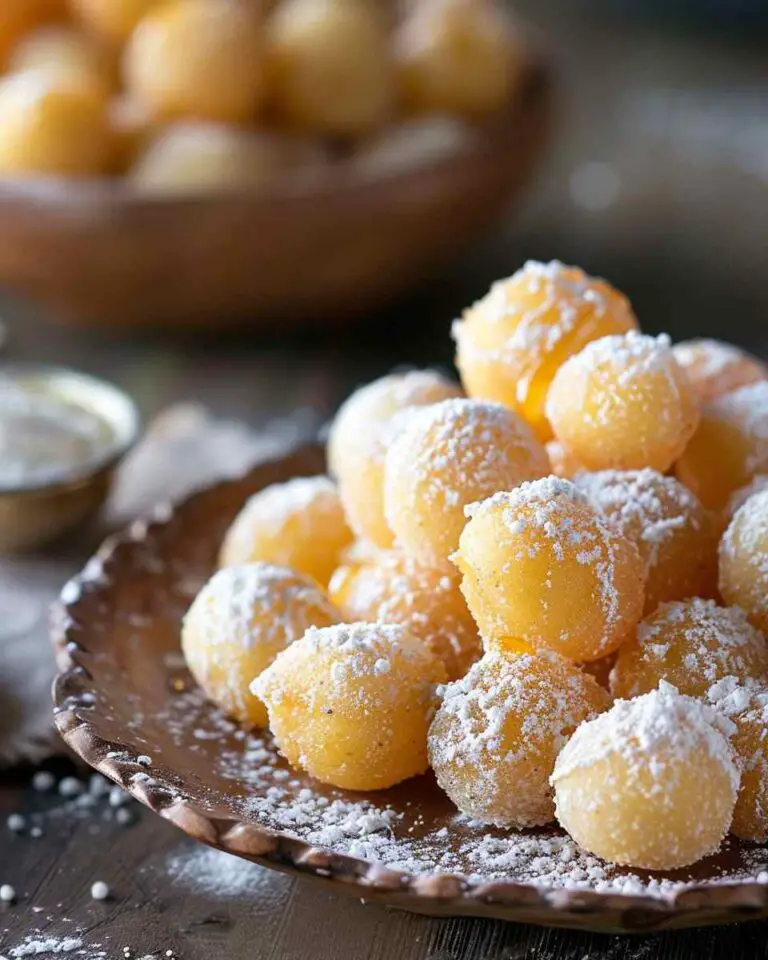 Italian Honey Balls (Struffoli)