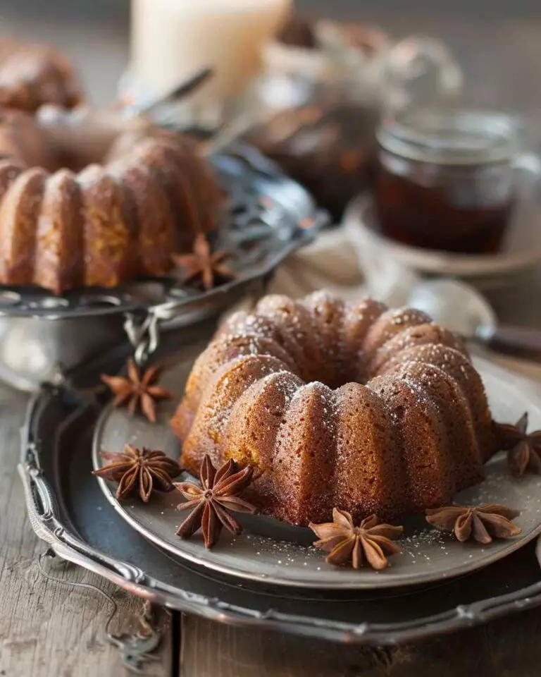 Spiced Mini Bundt Cakes