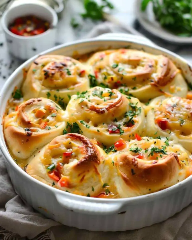 Cheesy Baked Vegetable Rolls