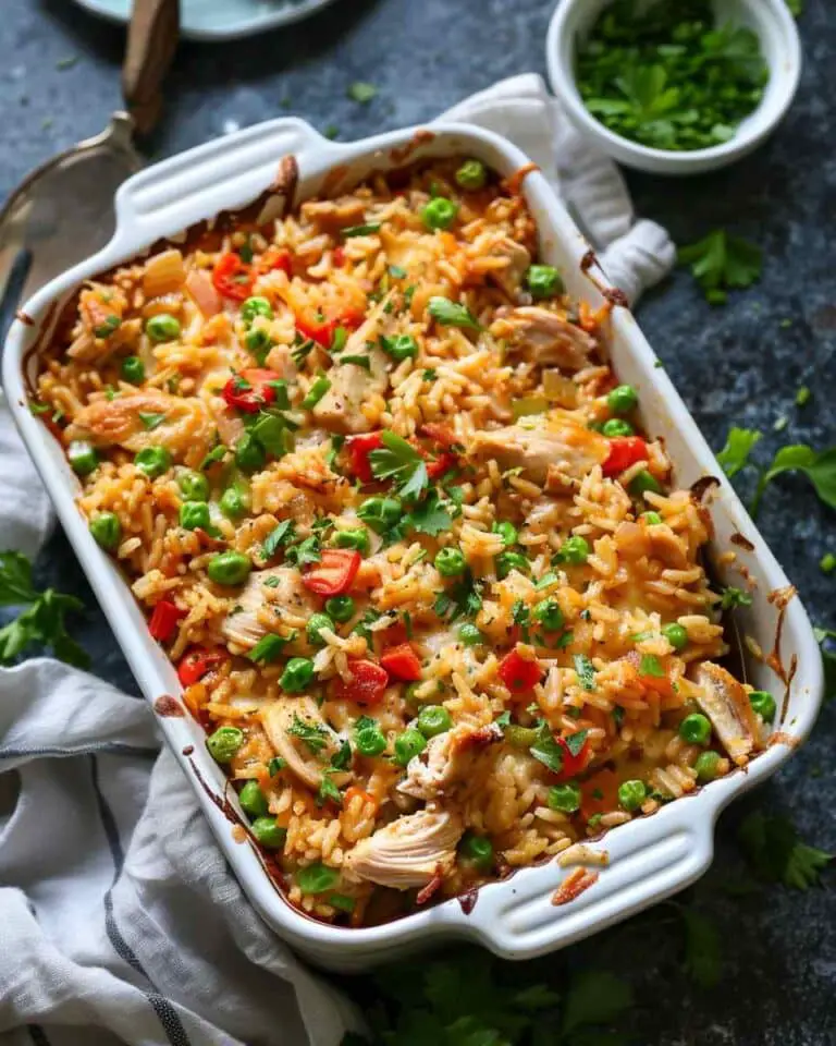 Cajun Chicken Rice Casserole